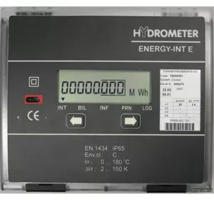 Побутовий теплообчислювач Energy Int E Hydrometer Побутовий теплообчислювач Energy Int E Hydrometer