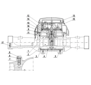 Запчастини до витратомірів Apator Powogaz Запчастини до витратомірів Apator Powogaz